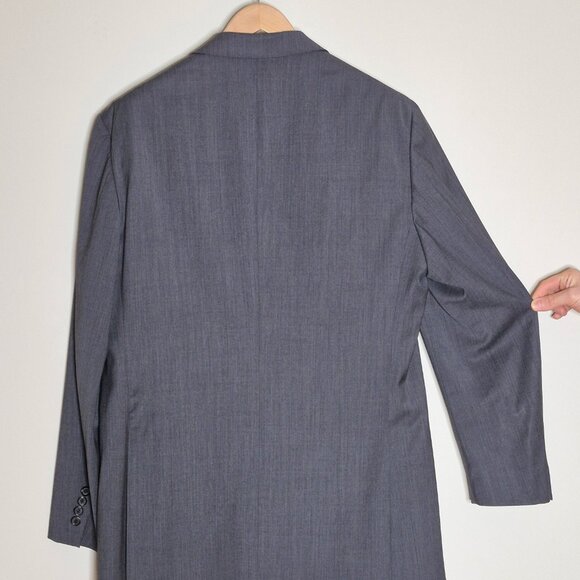 Prada Men’s Blazer — Grey 100% Virgin Wool, Made in Italy, Taglia 56 - Picture 16 of 16